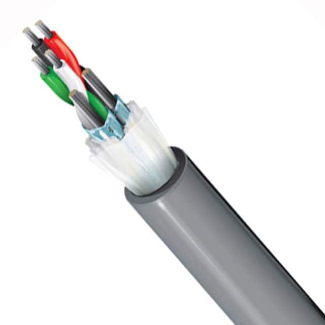 9729 060100 MULTI-PAIR 4CON 24AWG CHROM 100'