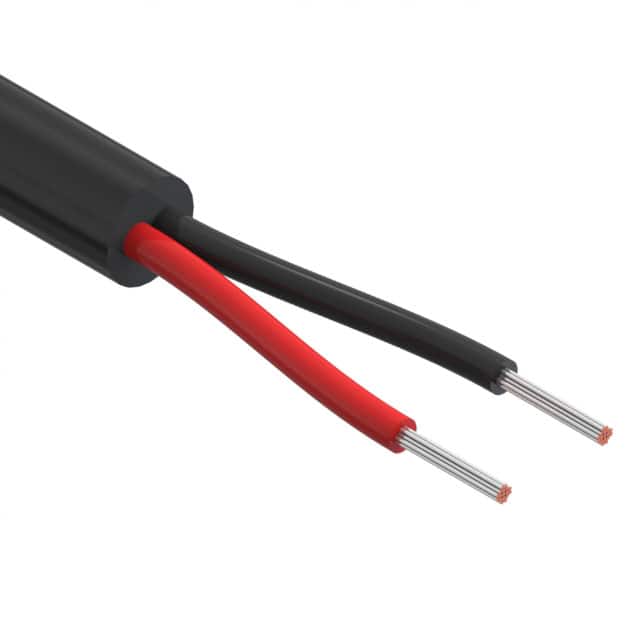 30-00686 CABLE 2COND 20AWG BLACK 1000'