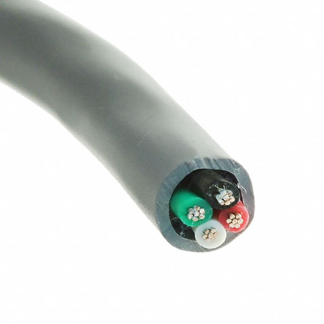 5444 SL005 CABLE 4COND 14AWG SLATE 100'