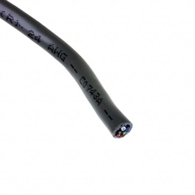 9611 060100 CABLE 6CON 24AWG CHROM SHLD 100'