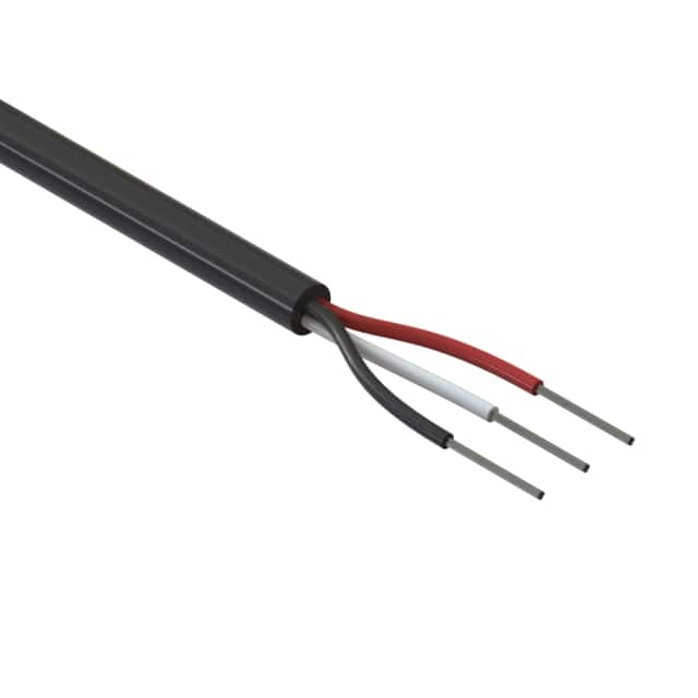 30-00371 CABLE 3COND 22AWG BLACK 1000'