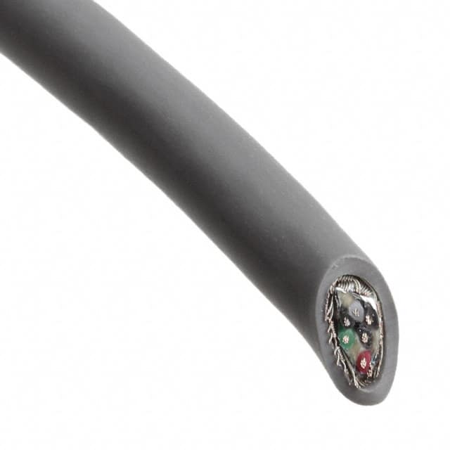 9805 060100 MULTI-PAIR 6CON 28AWG CHROM 100'