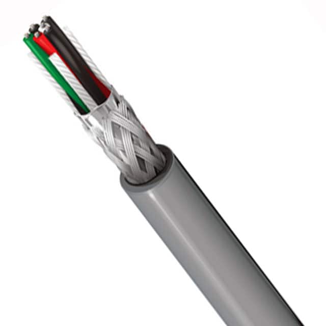 9843 060100 MULTI-PAIR 6CON 24AWG CHROM 100'