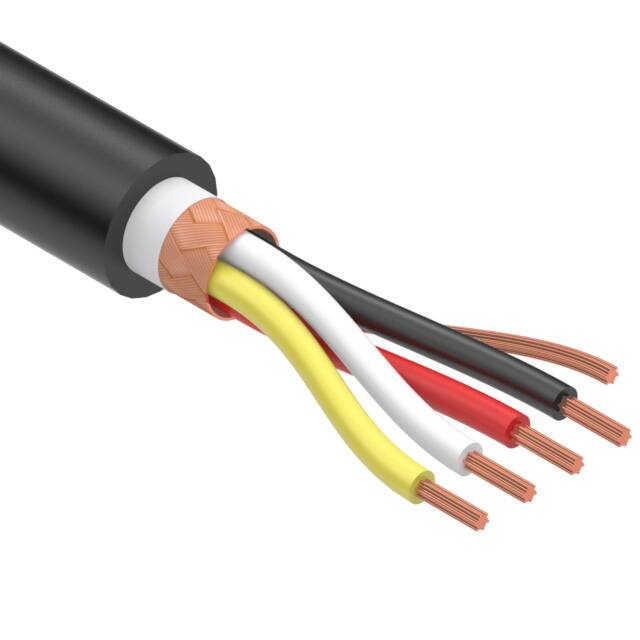 30-00918 CABLE 4COND 24AWG BLK SHLD 502'