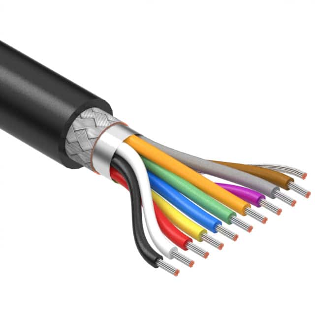 30-01103 CABLE 10COND 24AWG BLK SHLD 502'