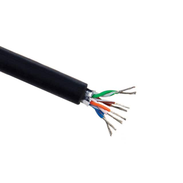 76021 BK001 CABLE CAT5E 8COND 24AWG 1000'