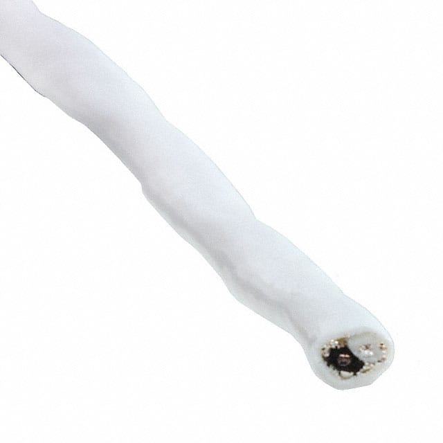 9966 0091000 CABLE 2COND 22AWG WHT SHLD 1000'