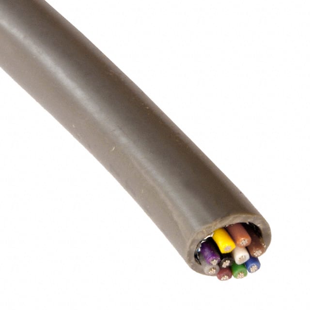 C0745A.18.10 CABLE 10CON 24AWG GRAY SHLD 500'