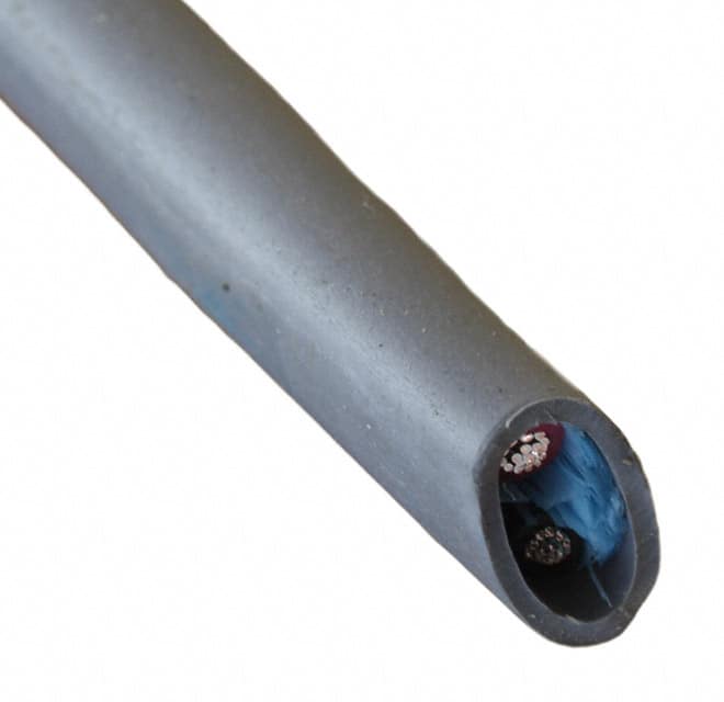 5072C SL002 CABLE 2COND 16AWG SLATE 500'