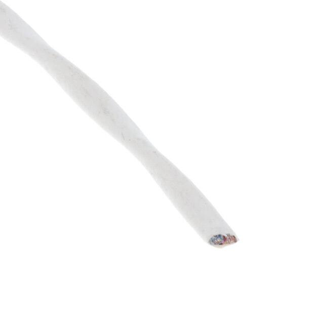 55PC6003-20-2/6-9CS2502 CABLE 2CON 20AWG WHT SHLD FEET