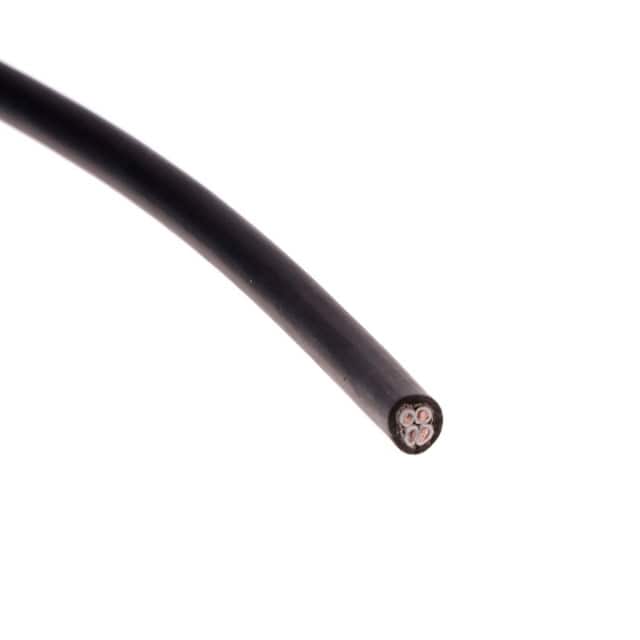 EN50306-3-RAIL-4X0.75 CABLE 4COND BLACK SHLD METER
