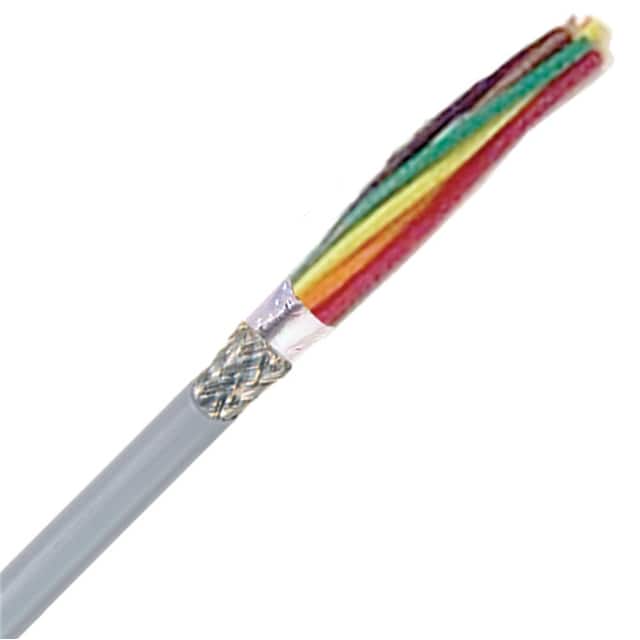 301602S CABLE 2COND 16AWG GRAY SHLD FEET