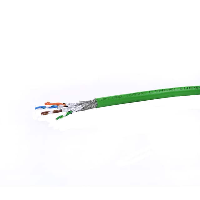 2170472 CABLE CAT7 8COND 22AWG GRN FEET