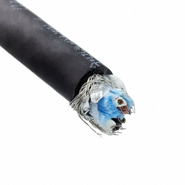 45272 BK001 MULTI-PAIR 4COND 24AWG BLK 1000'