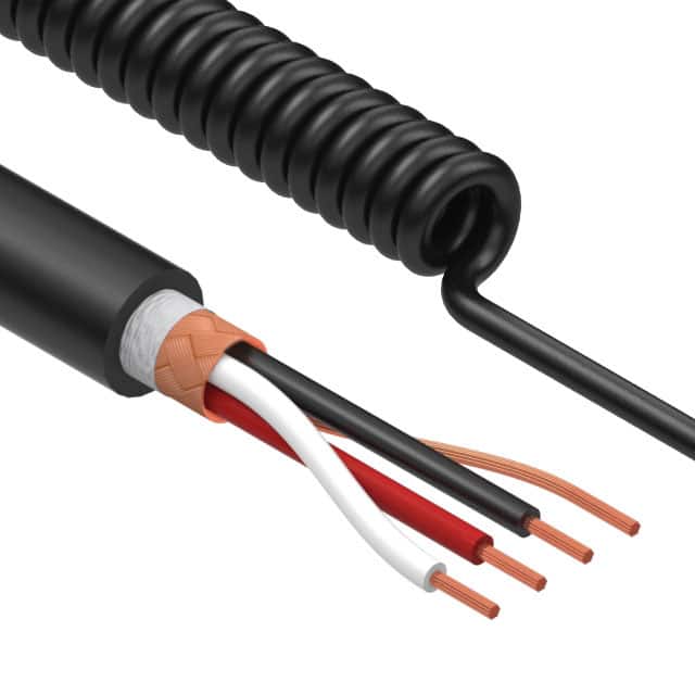 31-00034 CBL COIL SHLD 3C 28AWG 2230MM