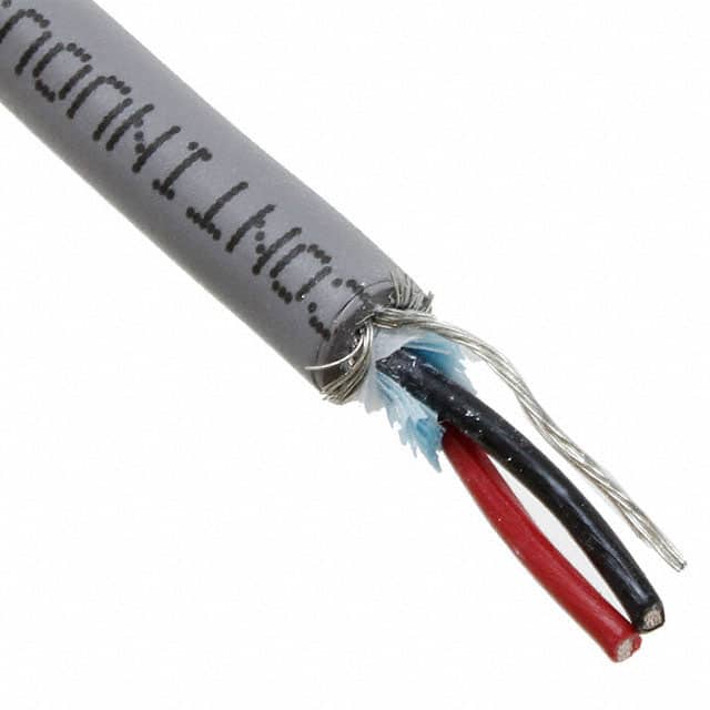 86302CY SL002 CABLE 2CON 22AWG SLATE SHLD 500'