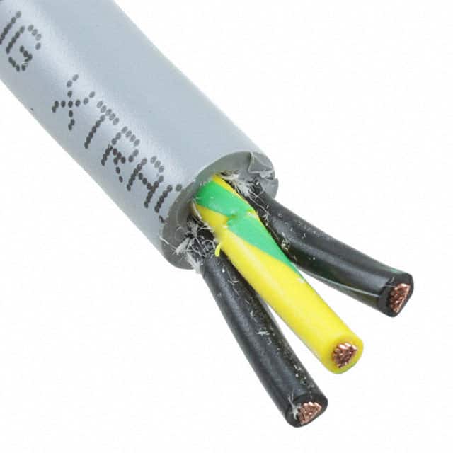 65803 SL002 CABLE 3COND 18AWG SLATE 500'