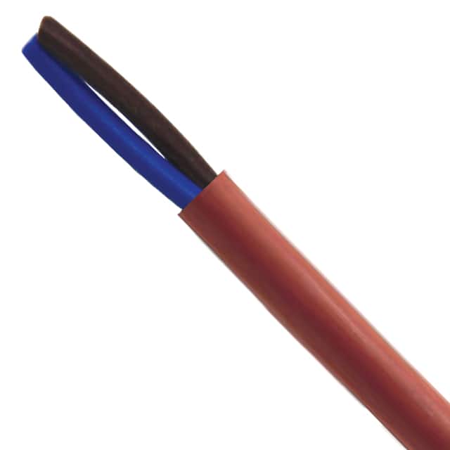 1271602 CABLE 2COND 16 AWG BROWN 1=1FT