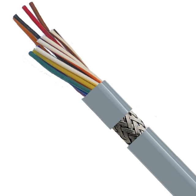 DC3332215S CABLE 15COND 22AWG GRY SHD 1=1FT