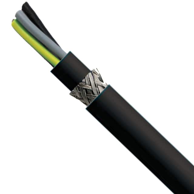1241604 CABLE 4COND 16AWG BLK SHLD 1=1FT