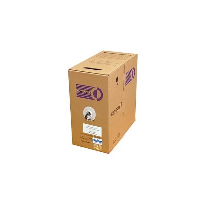 CBL-C61BK-AM CABLE CAT6 8COND 24AWG BLK 1000'