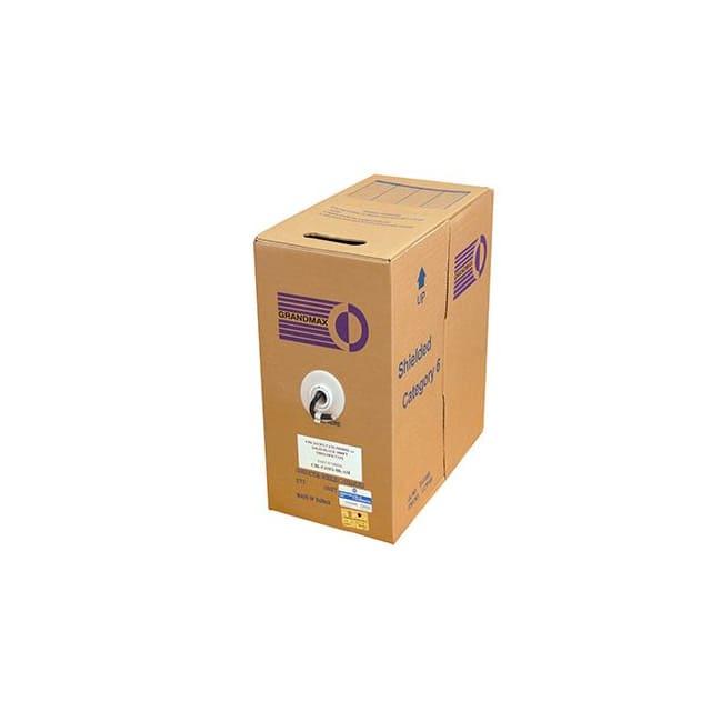 CBL-C61ES-BK-AM CABLE CAT6 8COND 24AWG BLK 1000'