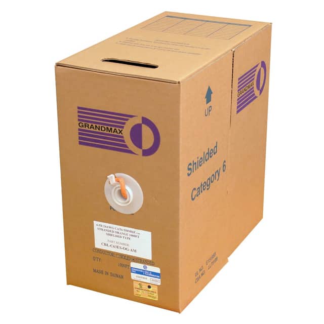 CBL-C63ES-OG-AM CABLE CAT6 8COND 24AWG 1000'