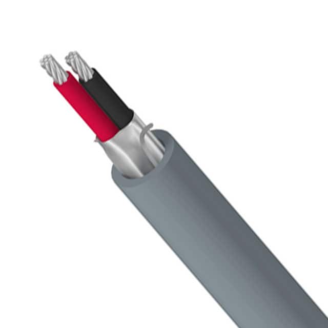 9462 060100 CABLE 2CON 22AWG CHROM SHLD 100'