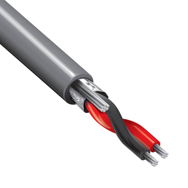 5300FE 008500 CABLE 2COND 18AWG GRAY SHLD 500'