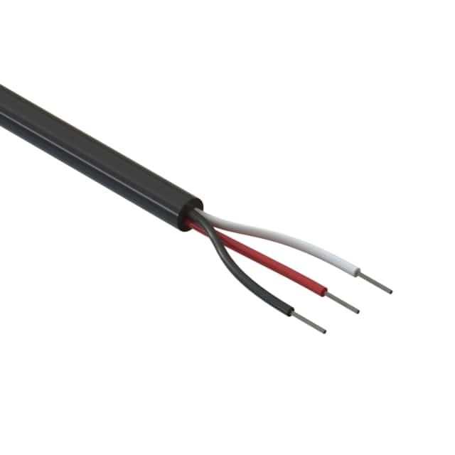 30-00377 CABLE 3COND 26AWG BLACK 1000'