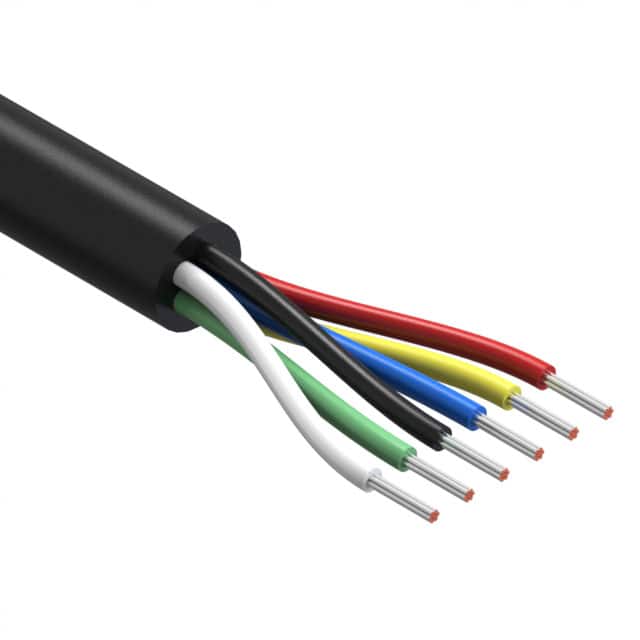 30-01292 CABLE 6COND 22AWG BLACK 502'