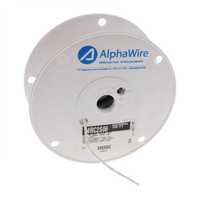 24RC2S06 NA005 CABLE 2COND 24AWG NAT SHLD 100'