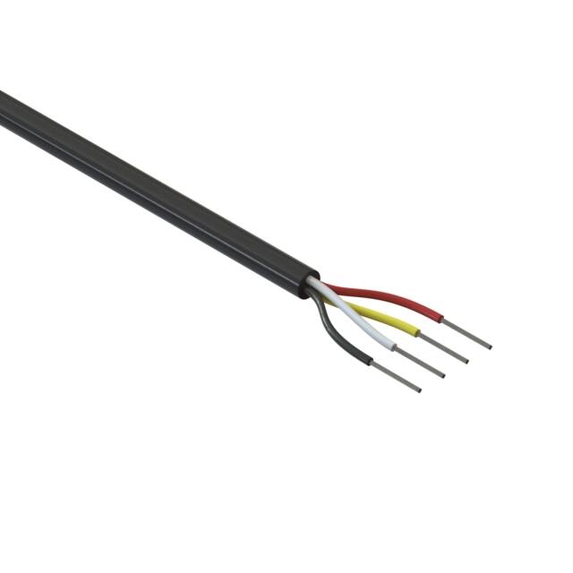 30-00386 CABLE 4COND 22AWG BLACK 1000'