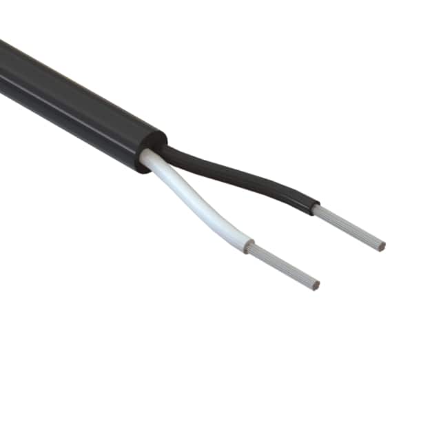 30-00350 CABLE 2COND 18AWG BLACK 1000'