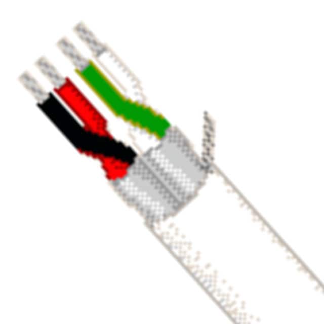 1325A 0091000 MULTI-PAIR 4COND 22AWG WHT 1000'