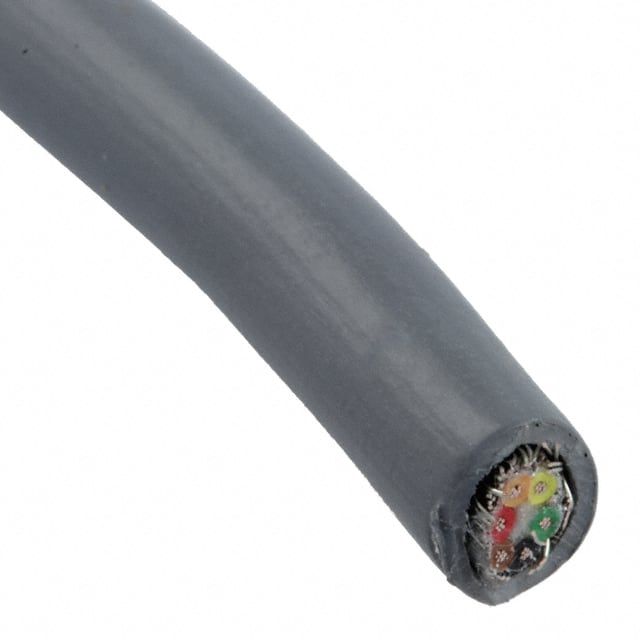 77255 SL005 CABLE 6CON 28AWG SLATE SHLD 100'