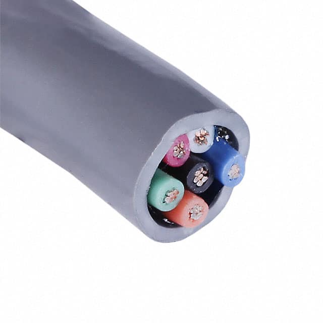 C0783A.18.10 CABLE 6CON 20AWG GRAY SHLD 1000'