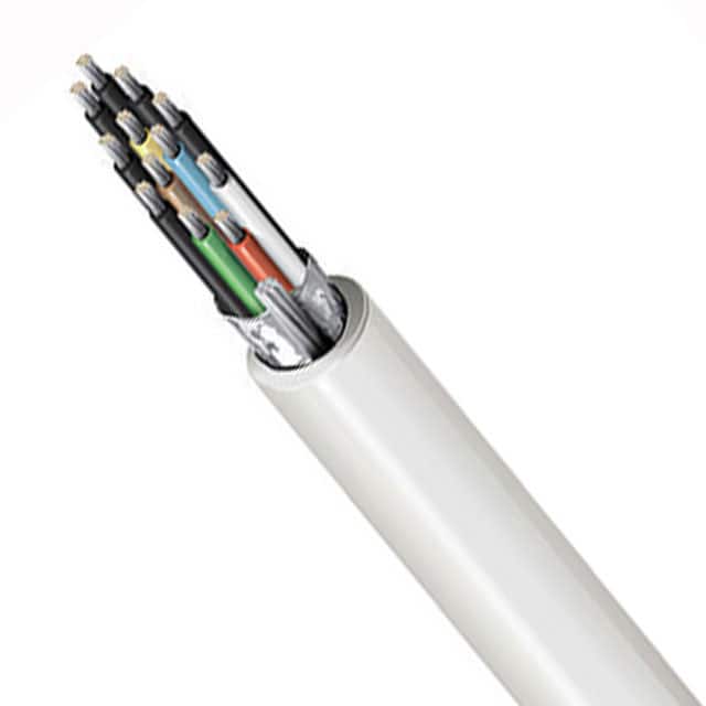 88641 0021000 CABLE 2COND 24AWG RED SHLD 1000'