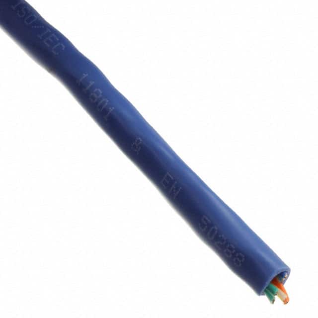 A-MJC-0000-3050-BU CABLE CAT5E 8CON 24AWG BLUE 100'