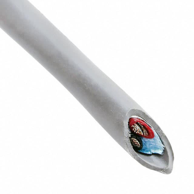 M13190 SL005 CABLE 2CON 24AWG SLATE SHLD 100'