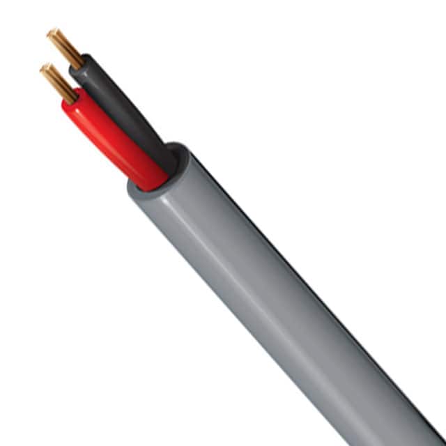 5300UG 010U1000 CABLE 2COND 18AWG BLACK 1000'