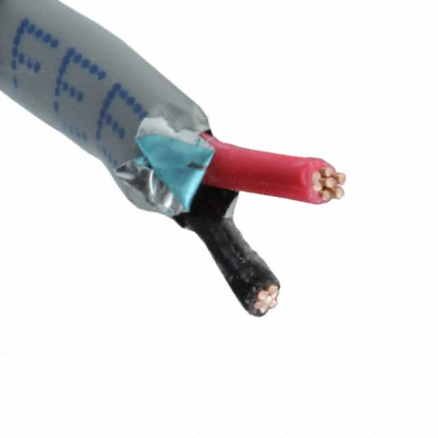 5400FE 008500 CABLE 2COND 20AWG GRAY SHLD 500'
