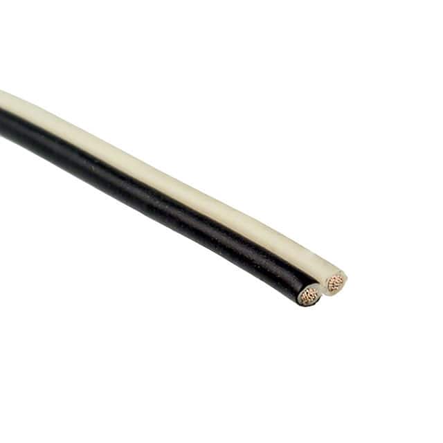 21458-20-2-0500-0102-1-TS CABLE 2COND 20AWG BLK/WHITE 500'