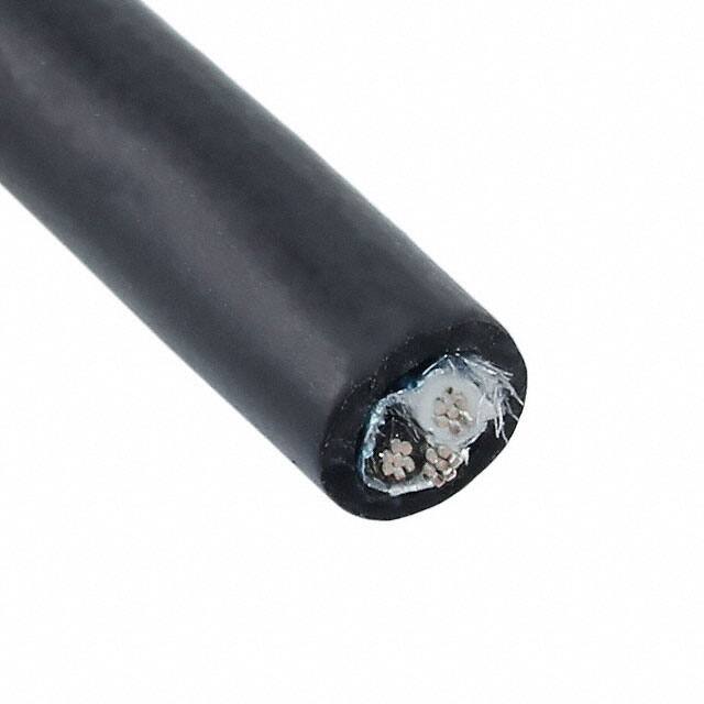 45031 BK001 CABLE 2 COND 18AWG BLACK 1000'