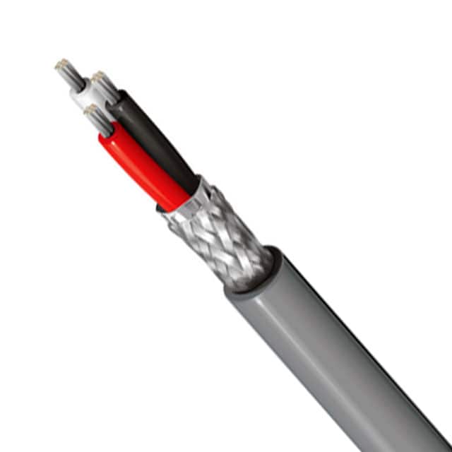9608 0601000 CABLE 3COND 24AWG CHRM SHD 1000'