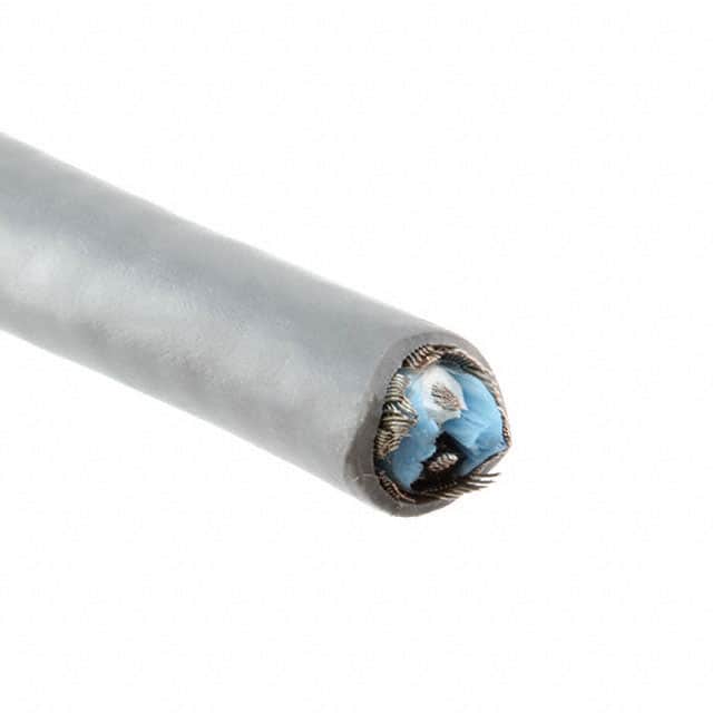 1712 SL002 CABLE MIC 2COND 20AWG SLATE 500'