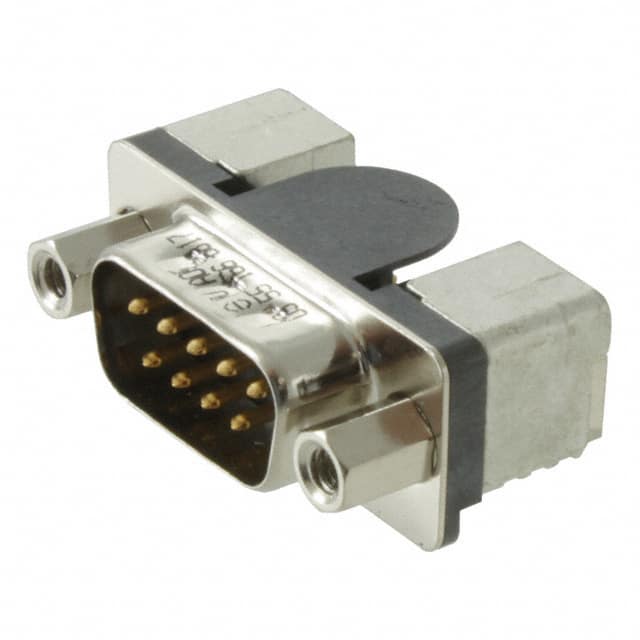 09551666817741 CONN D-SUB PLUG 9P SMD R/A SLDR