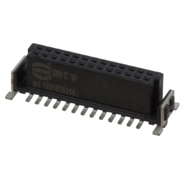 15210262601000 CONN RCPT 26POS 0.05 GOLD SMD