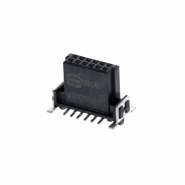 15220122601000 CONN RCPT 12POS 0.05 GOLD SMD