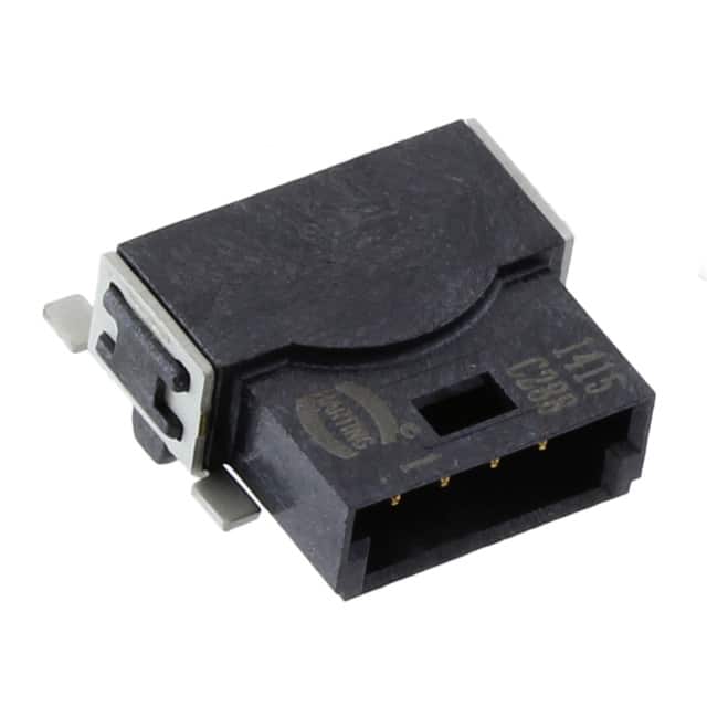 14110410002000 TERM BLOCK HDR 4POS 90DEG 1.27MM